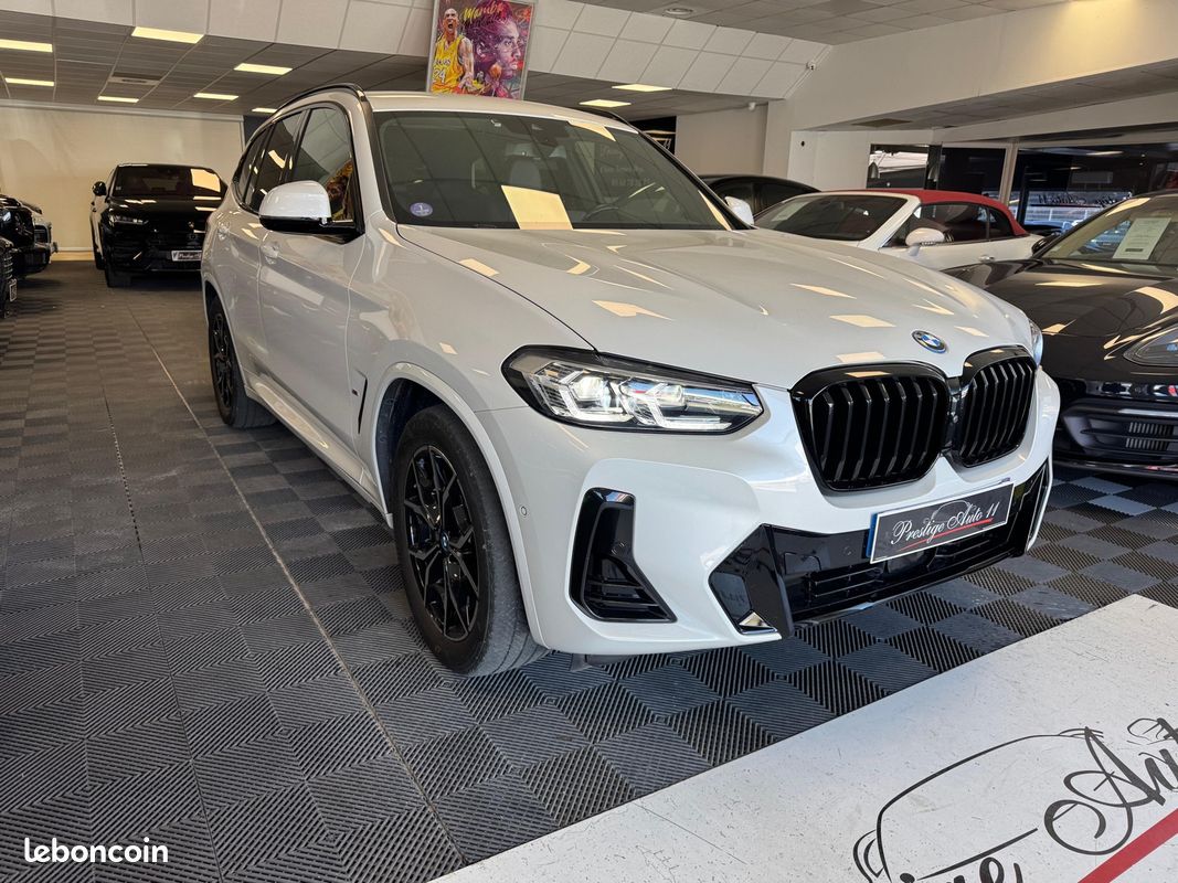 BMW X3 xDrive 30e M Sport LOA 497,32 Euros / Mois Garantie BMW France 07/2027 30 e MSport M-Sport (image 9)