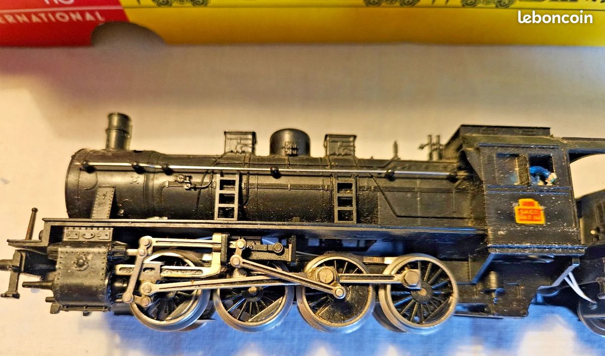 LOCOMOTIVE VAPEUR FLEISCHMANN HO 1351-NEUF en BOITE-Nos old stock