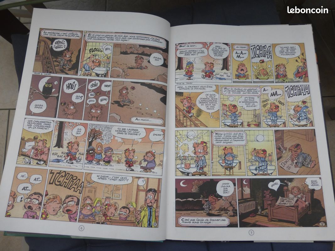 BD Le petit Spirou ,édition 1992, tome3 (image 4)