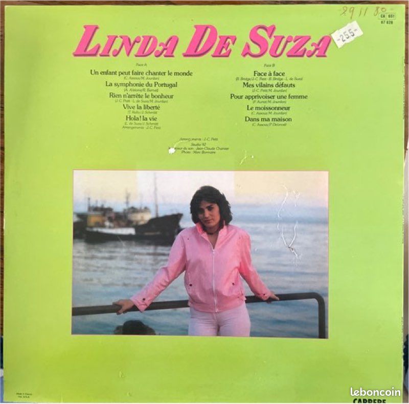 Disque vinyle 33 tours Linda De Sousa (image 2)
