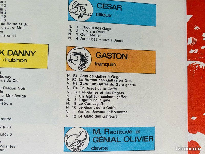 BD Gaston Lagaffe 12 - EO 1974 - Le gang des gaffeurs (image 18)
