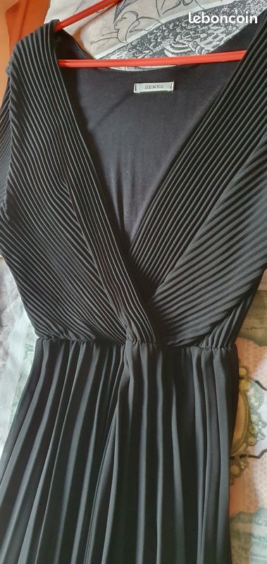 Robe Longue Tunique Femme Senes Taille 40 Multicolore - Occasion Très Bon état - Polyester/élasthanne