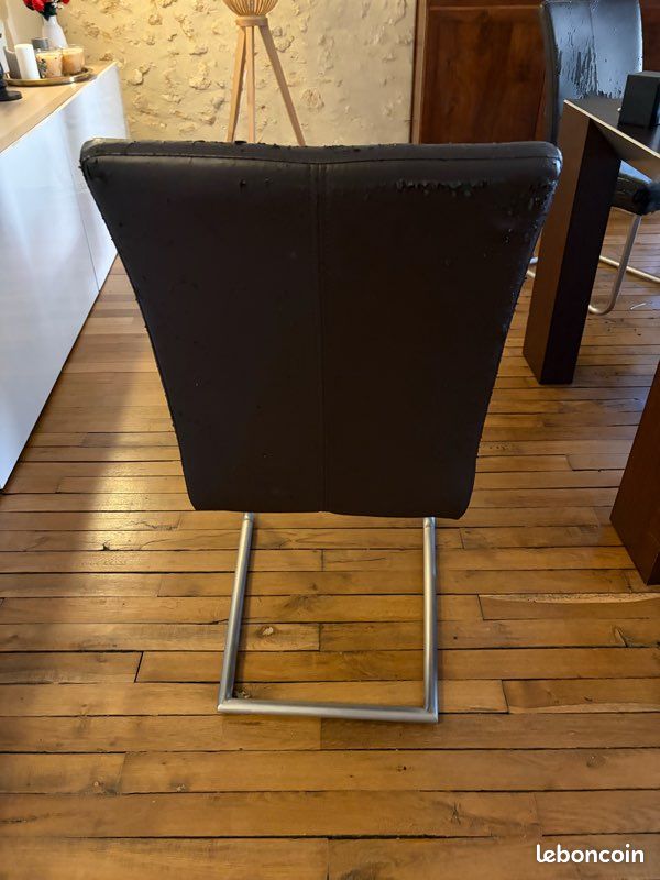 Lot de 6 chaises de salle à manger à rénover (image 3)