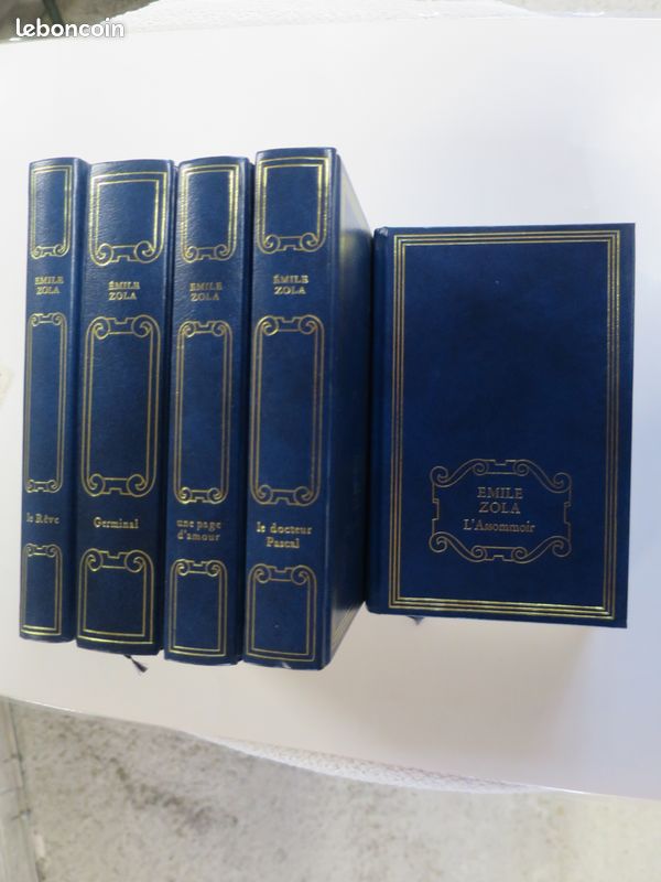 5 LIVRES de EMILE ZOLA : 20 EUROS (image 2)