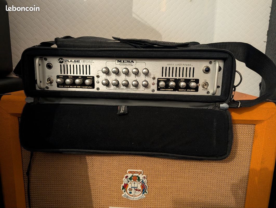 Tête d'ampli basse MESA M-Pulse 600 (image 1)