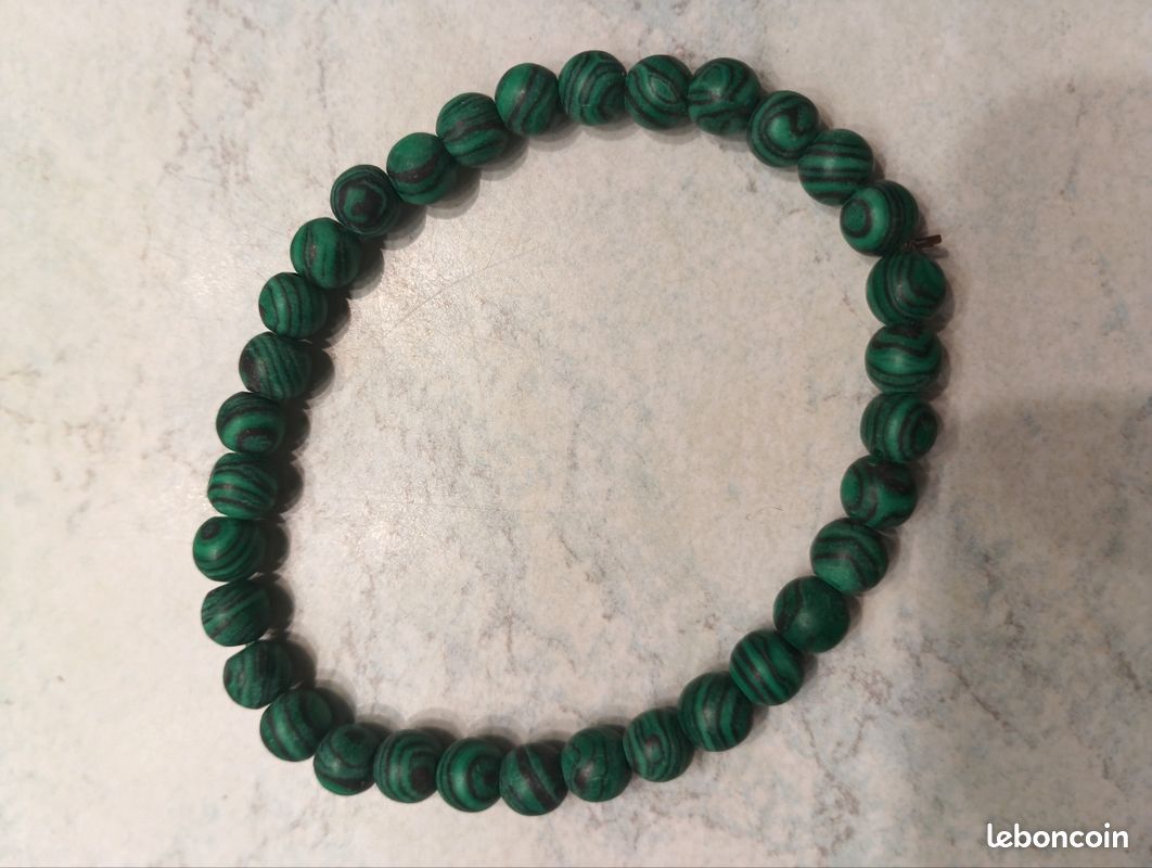 Bracelet malachite (image 1)
