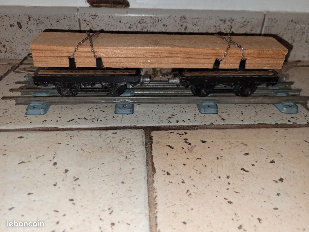 Wagon échelle 00 1/76 voie étroite pour le modélisme