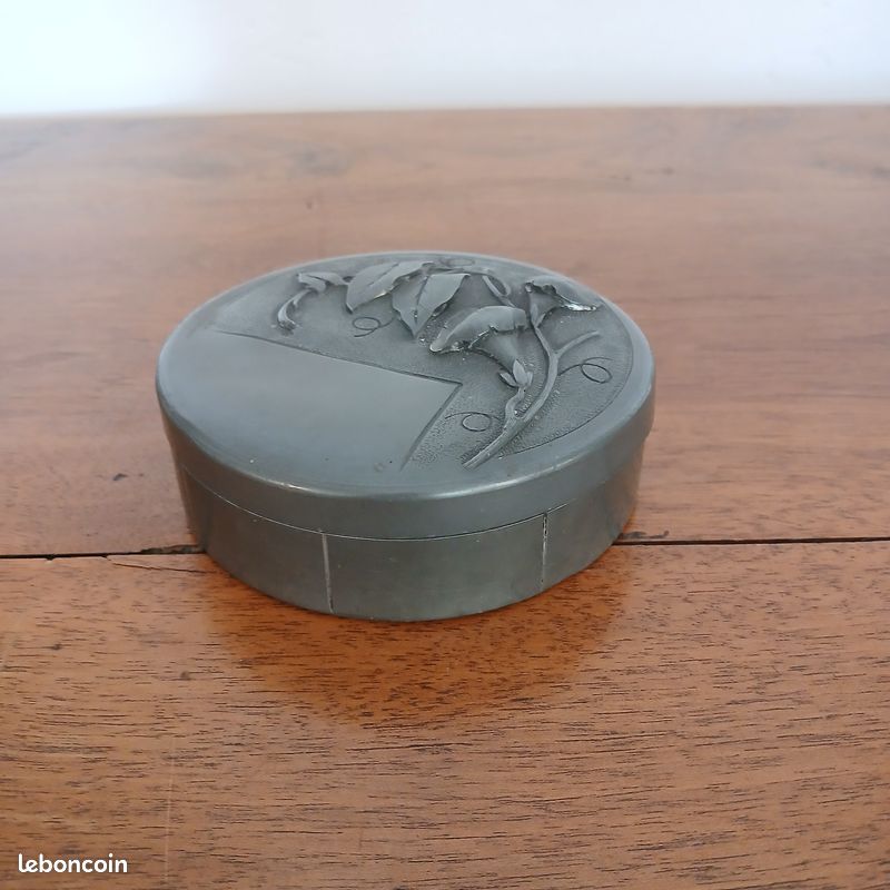 Boite coffret bijou étain fin garanti (image 3)