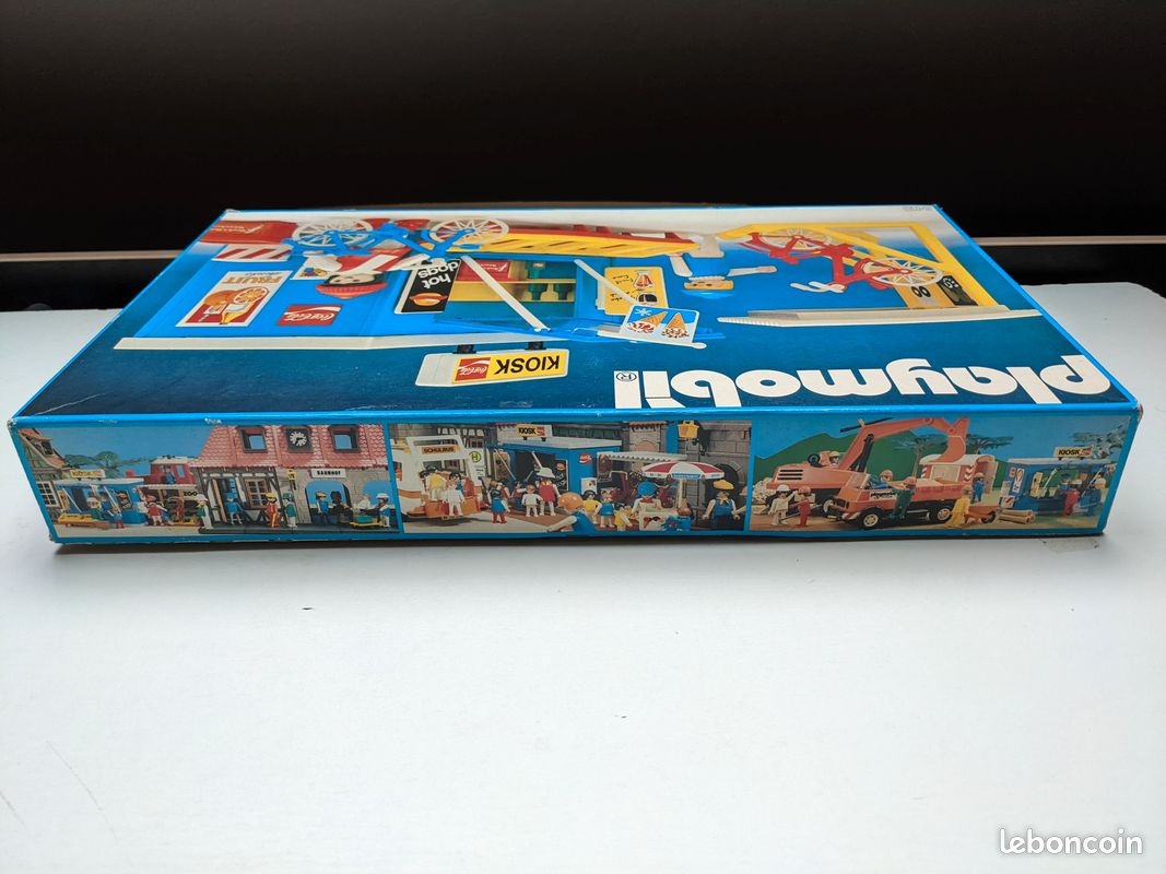 PLAYMOBIL Loisirs V312 - Supporto Per Cassette Rosse Per Chiosco, Pezzo Raro Usato