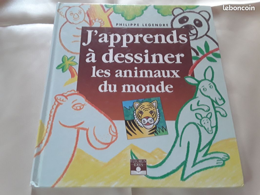 Livre J’apprends à dessiner les animaux du monde (image 1)