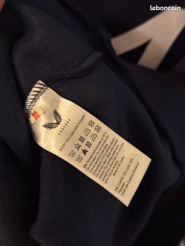Pull Col Cheminée (cowl) Sonoma Bleu Foncé - Neuf Avec étiquette Taille L