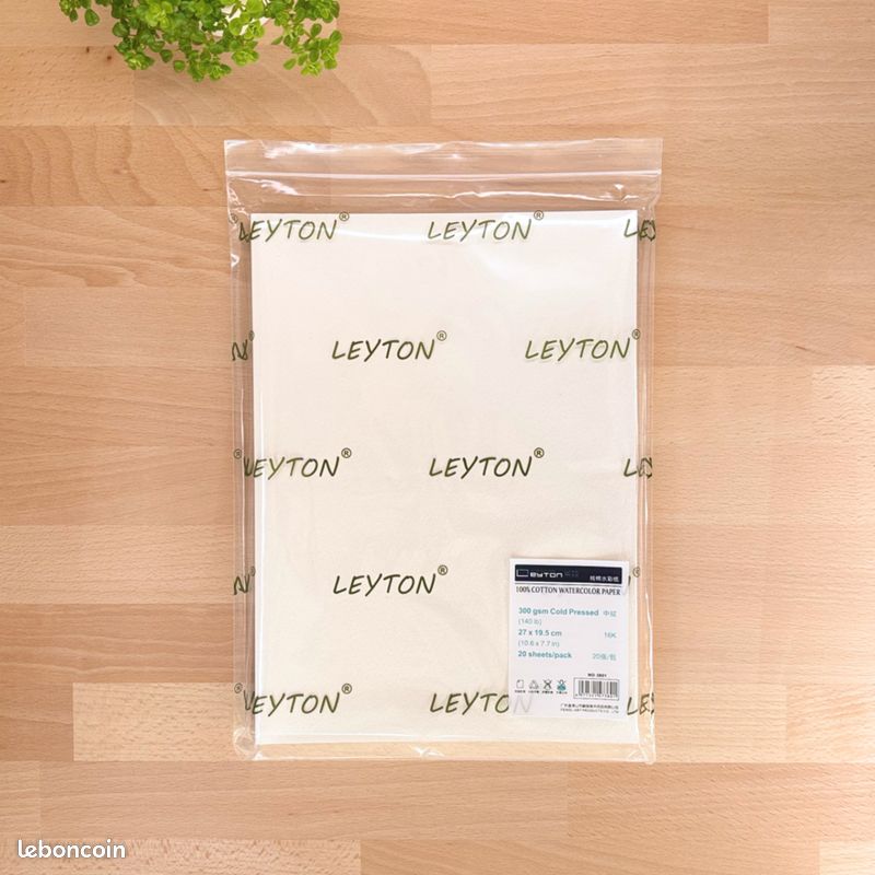 Leyton Klein Blokje Aquarel Papier 100% Katoen, 350 g/m² (160lb), Fijn Korrel, Koud Geperst, 18cmx12.5cm, 20 Vellen, Professionele Kwaliteit Leyton Klein Blokje Aquarel Papier 100% Katoen, 350 g/m² (160lb), Fijn Korrel, Koud Geperst, 18cmx12.5cm, 20 Vellen, Professionele Kwaliteit