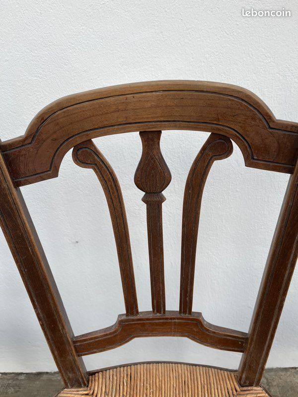 Lot de 5 chaises anciennes à rénover (image 2)