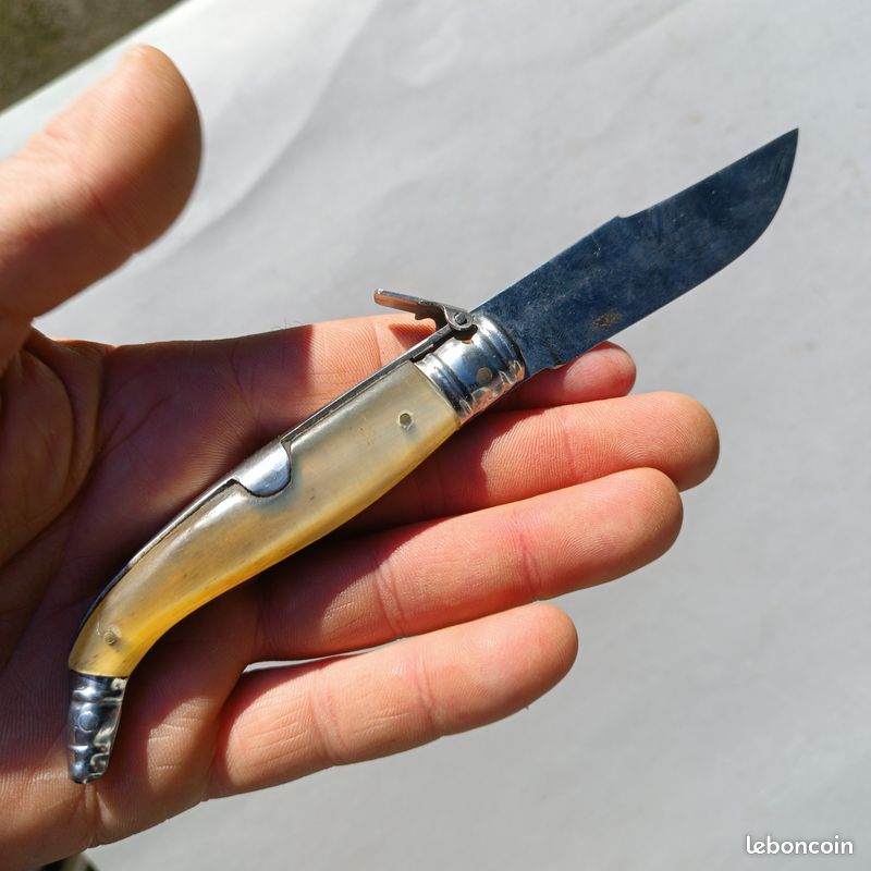 Couteau De Poche Pliant Espagnol NAVaja - Couteau à Une Main En Acier Inoxydable MyMAW