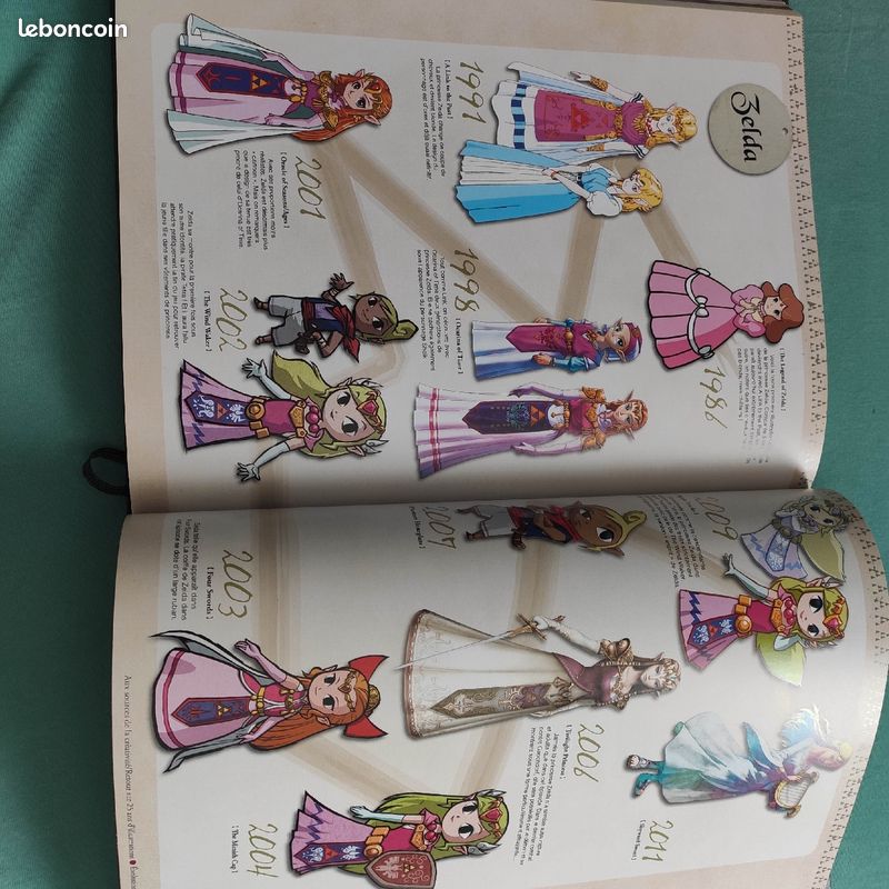 ZELDA HYRULE HISTORIA beau livre collection (image 5)