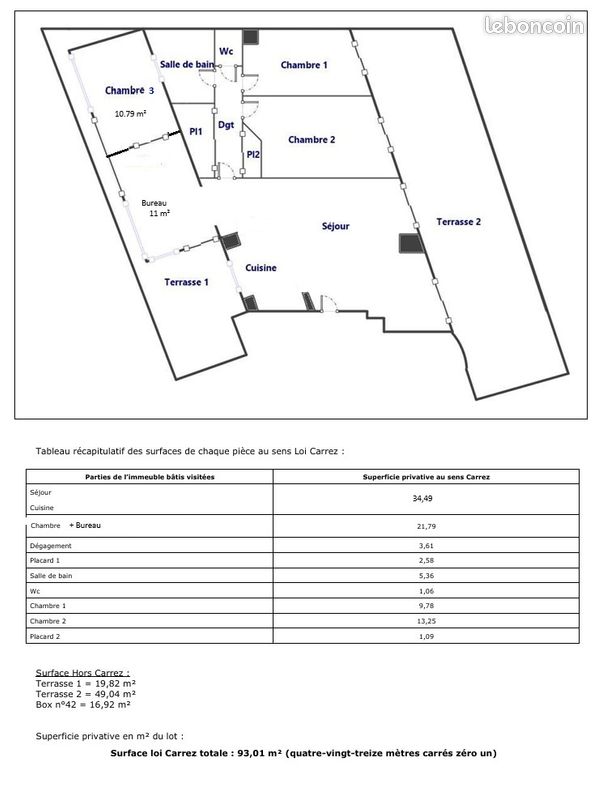Appartement 4 pièces 93 m² — 9