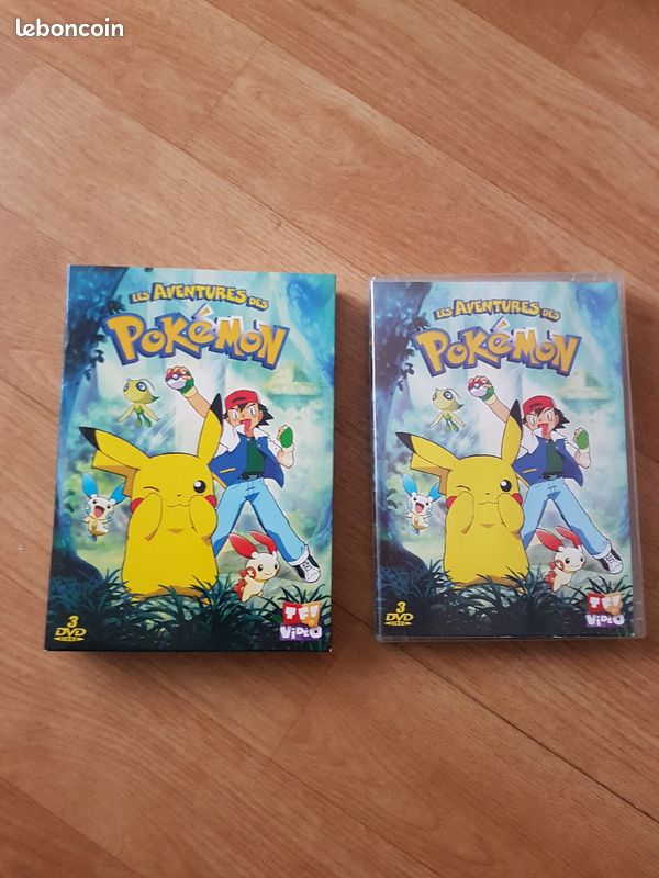 COFFRET 3 DVD POKEMON jirachi et célébi et destinee de deoxys (image 2)