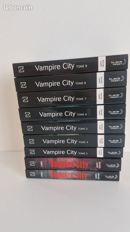 Lot Livres grand format vampire city tome 1 a 9 de rachel caine (image 4)