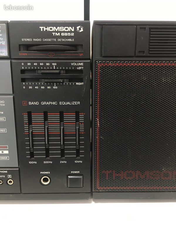 Poste Radio Vintage THOMSON RT432 Qui Fonctionne – Bon état – Objet De Collection