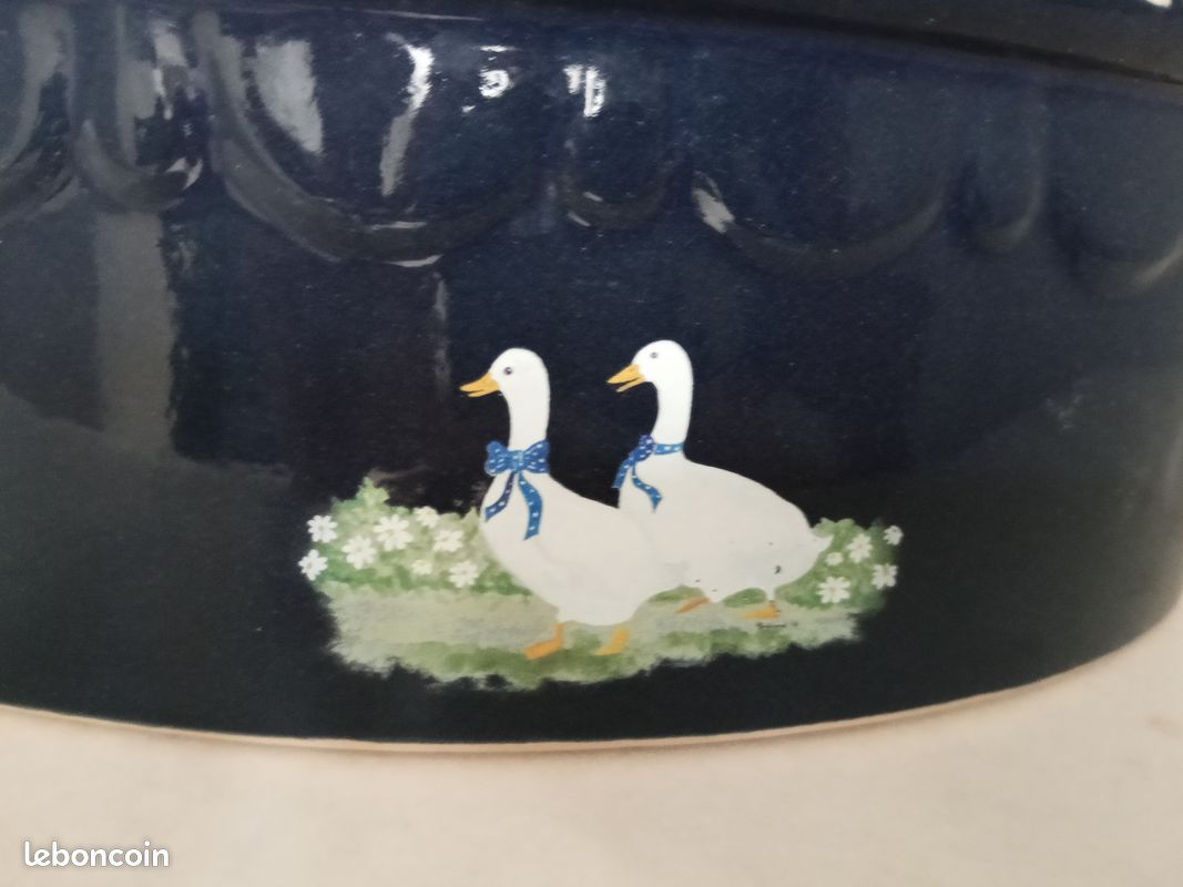 Grande cocotte alsacienne ovale neuve (image 7)