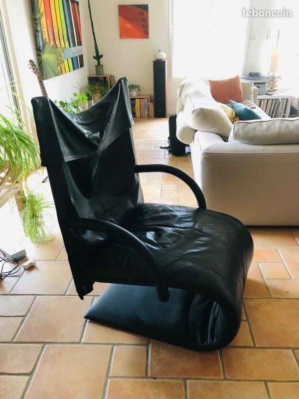 Fauteuil cuir Ligne roset (image 1)