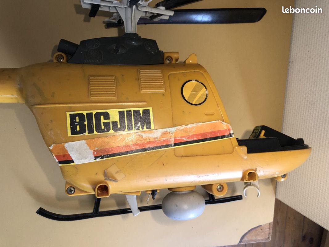 Vintage Big Jim Spy Hélicoptère Mattel 1977 - eBay