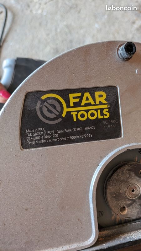 Rainureuse Far Tools modèle Z1R-BR01-150AJ-1700 (image 3)
