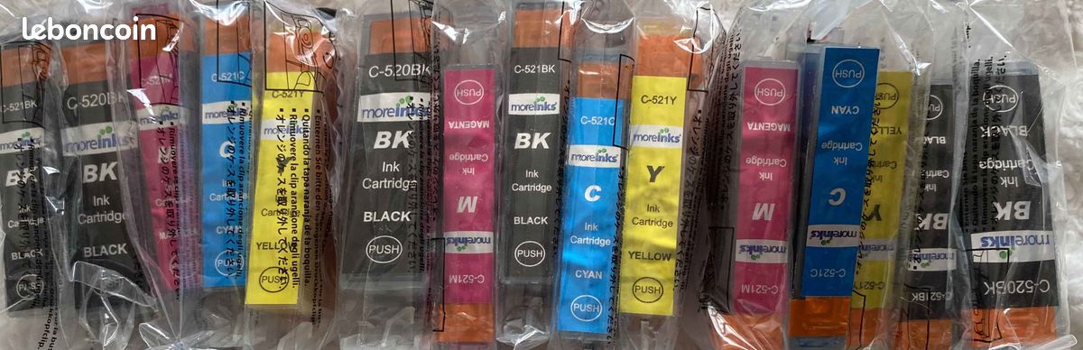Cartouches encre compatibles imprimante Canon (image 1)
