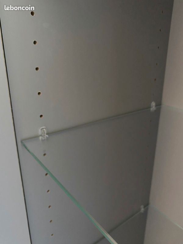 Armoire / colonne salle de bain gris imandra (image 6)