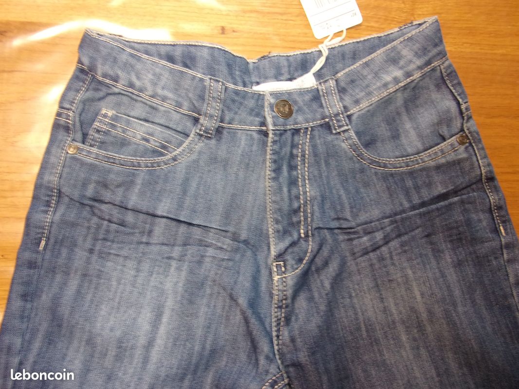 Short / Bermuda en jean Stone Orchestra Garçon 12 Ans = 152 cm NEUF avec étiquettes (image 3)