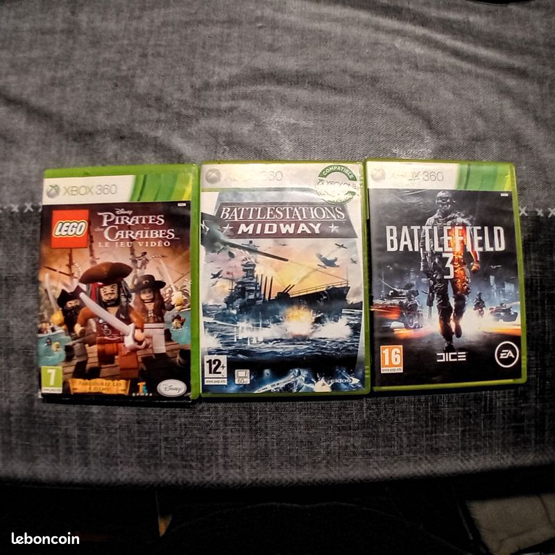 3 jeux vidéos pour xbox360 (image 1)