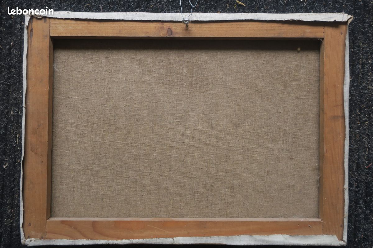 Huile sur toile Nature morte (image 7)