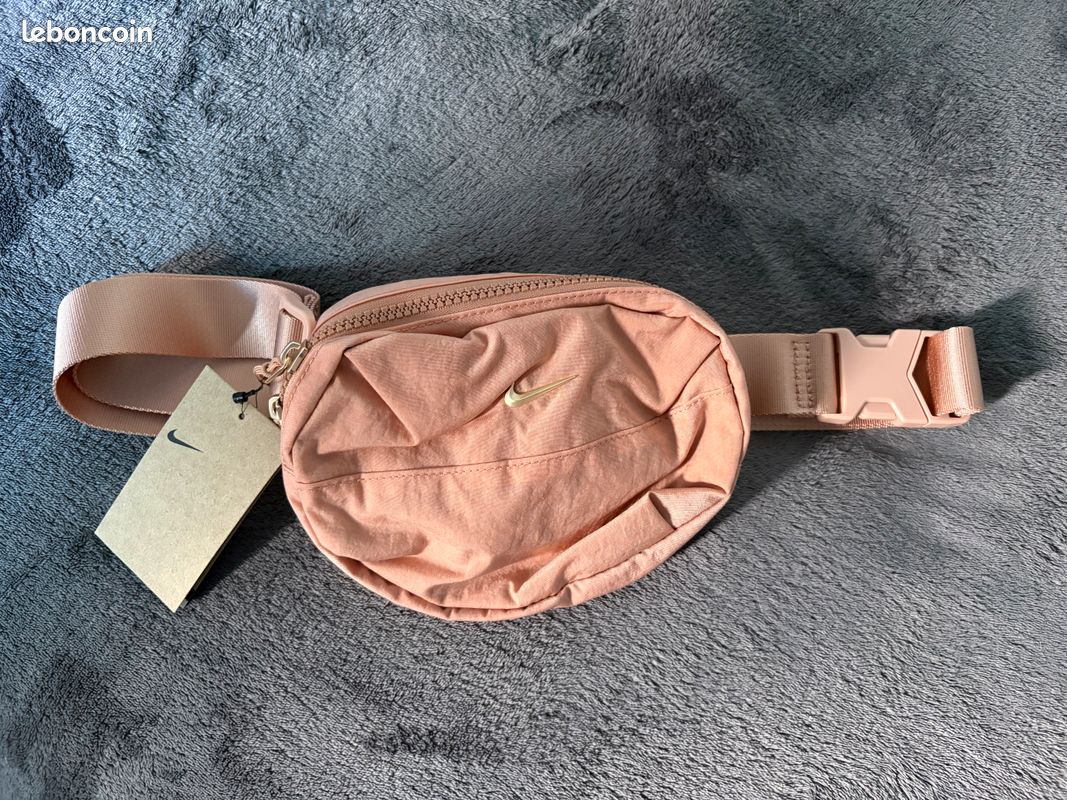 Sac ceinture rose Victorias Secret sac banane taille sac à main logo matelassé r