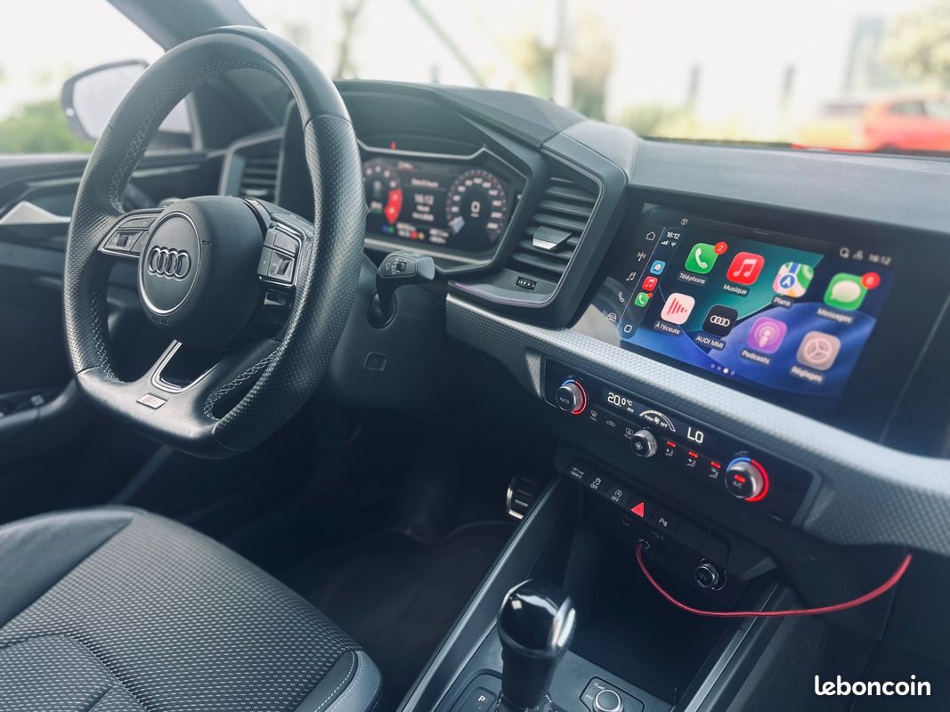 Audi A1 Sportback 35 TFSI 1.5 150CH S-line + CARPLAY + ECLAIRAGE D'AMBIANCE + 2EME MAIN + GARANTIE 12 MOIS (image 14)