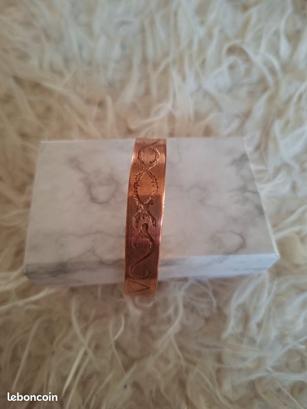 Bracelet cuivre fait main (image 2)