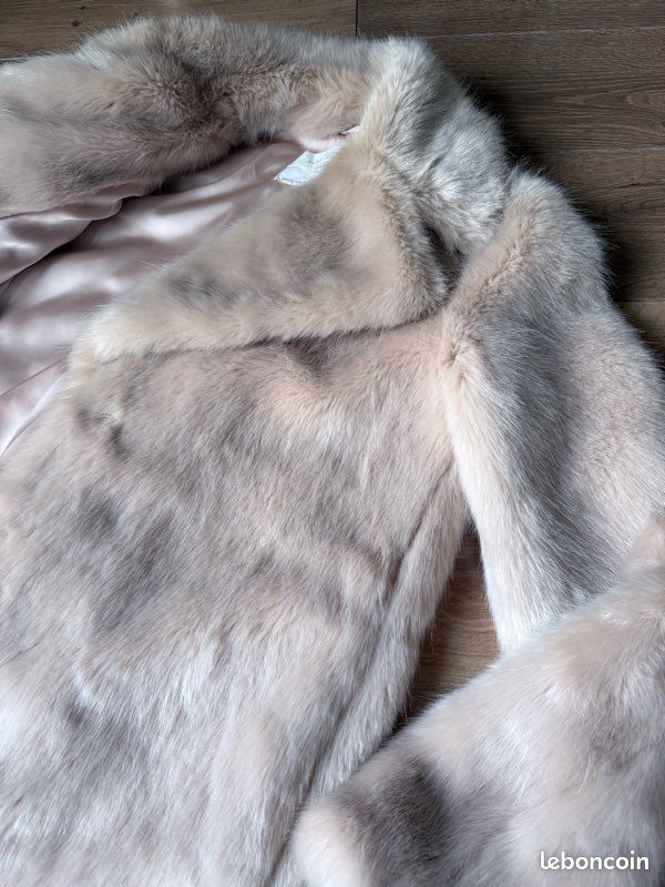 Veste en fausse fourrure Zara Woman (image 4)
