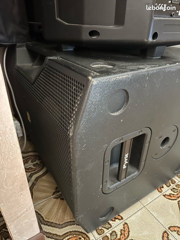 Ensemble sono The Box Pyrit – 2 enceintes Pyrit 12 A + caisson Pyrit 212 Sub A (image 4)