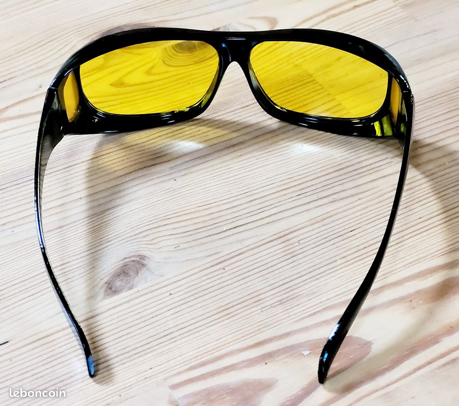 soleil lunette jaune nuit avis