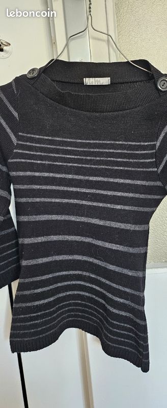 Pull rayé (image 1)
