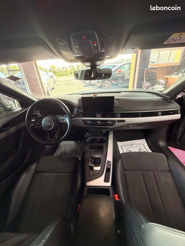 AUDI A4 B9,5 AVANT 30 2.0TDI HYBRID 215.000km CT-6mois CAR-PLAY , BT , NAVI, MMI , COCKPIT VIRTUAL , boite auto , jantes alu R17 , pneus neuf , feux LED avant et arrière , GSP tactile , distr. Neuf (image 4)