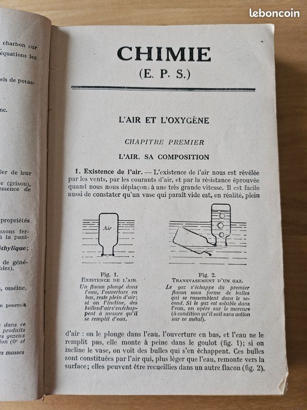 Chimie- Brevet élémentaire programme 1920 (image 9)