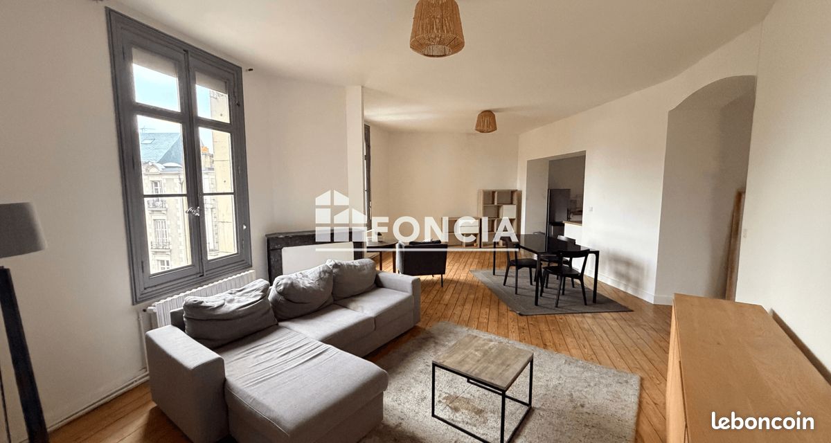 Appartement 4 pièces 90 m² · à Angers · 90 m² · 1 130 €/mois