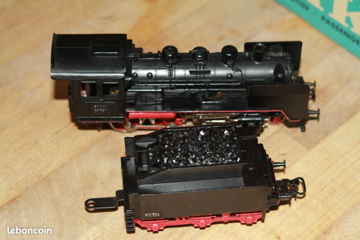 Märklin H0 - 3003 - Steam locomotive with tender (1) - BR 24 - DB