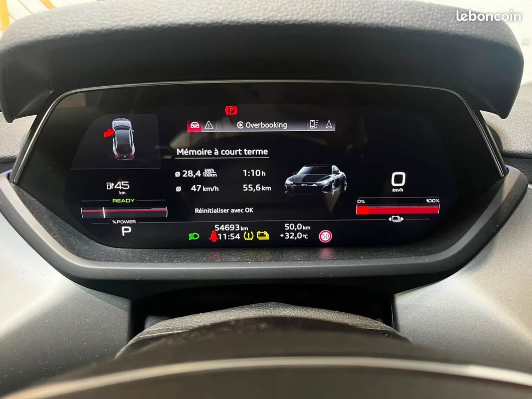 AUDI e-tron GT Electrique 476 ch QUATTRO - 2022 - 57 000 km - SUIVI AUDI - ORIGINE FRANCE (image 31)