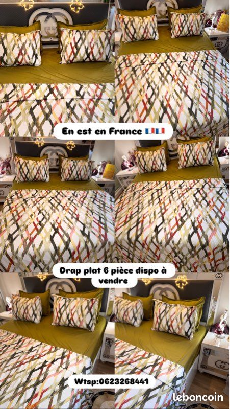 Parure drap plat 6 pièce (image 11)