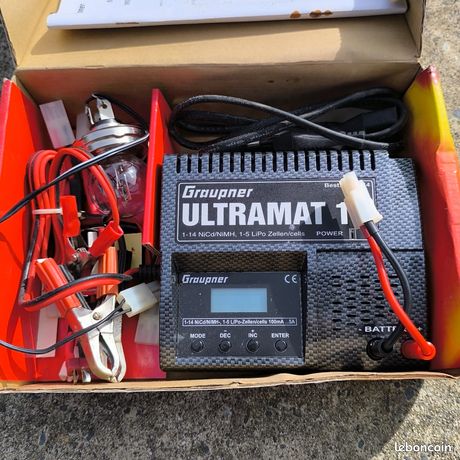 Ladegerät GRAUPNER ULTRAMAT 14 plus (Gebraucht) in Wattenwil für CHF 43