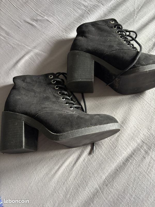 Bottines ,semelles épaisses (image 2)