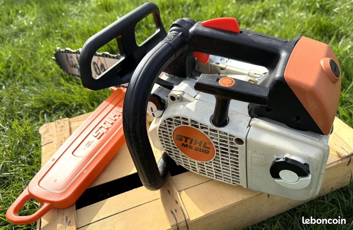 Tronconneuse stihl ms 200t - Jardin & Plantes