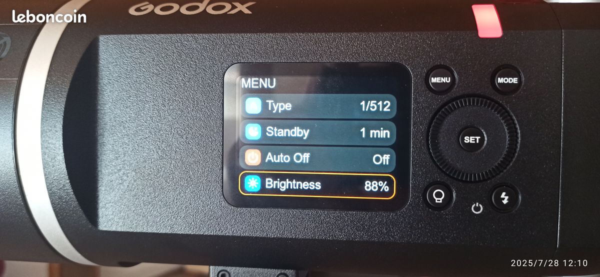 Godox AD600BM II 600Ws Flash + batterie (image 2)