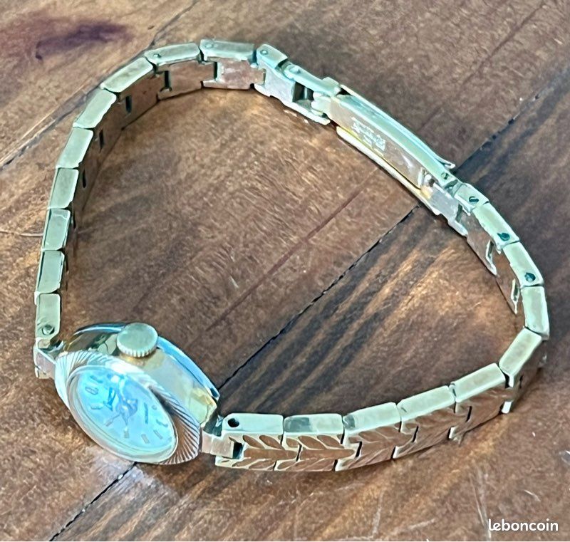 Montre Vintage Lacorda Mécanique - Fonctionne Bien, Dorure Impeccable, Occasion